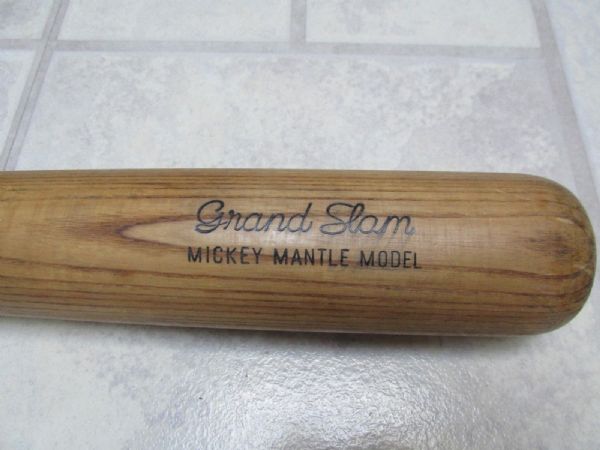 1960's Mickey Mantle (HOF) Grand Slam Baseball Bat