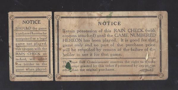 1935 World Series Ticket (Detroit Tigers vs Chicago Cubs) at Navin Field