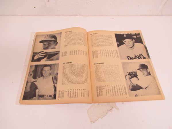 1954 Brooklyn Dodgers Yearbook