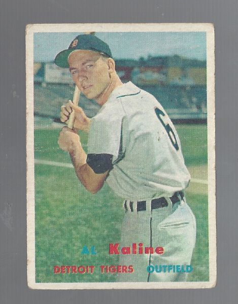 1957 Al Kaline (HOF) Topps Baseball Card