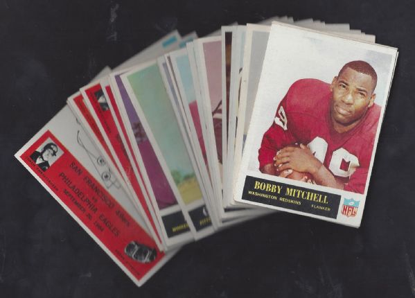 1965 Philadelphia Football Lot of (25) Cards - Mostly Ex/Ex+