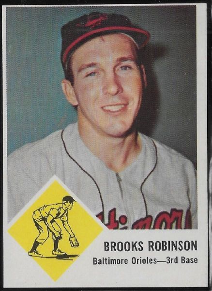 1963 Fleer Brooks Robinson (HOF) Baseball Card
