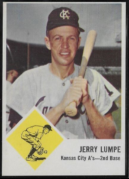 1963 Jerry Lumpe (Kansas City A's) Fleer Baseball Card