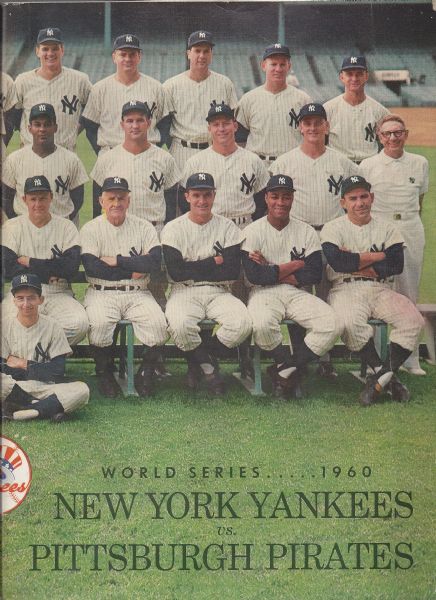 1960 World Series Official Program at New York