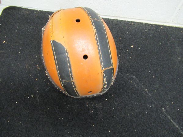 1940's Hutch (H-10) Leather Football Helmet - Adult Size  