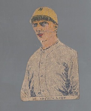1923 Art Nehf (NY Giants) Baseball Strip Card