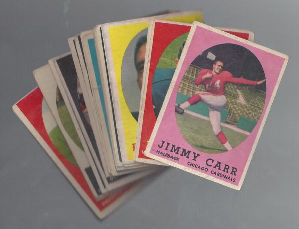 1958 Topps Football Card Lot # 4 of (20) 