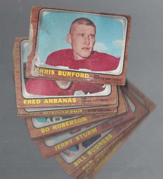 1966 Topps Football Card Lot # 1 of  (19) 