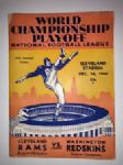 1945 NFL Championship Official Program