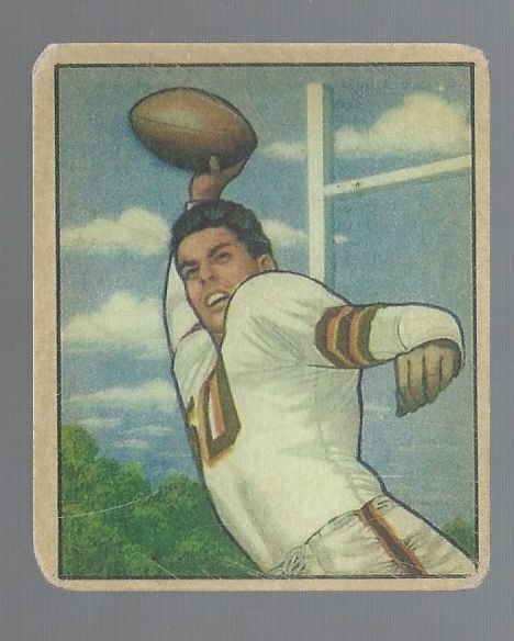 1950 Otto Graham (HOF) Bowman Rookie Card