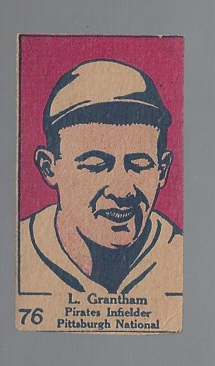 1920's Larry Grantham (Pittsburgh Pirates) Baseball Strip Card