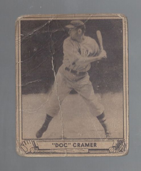 1939 Roger Doc Cramer Play Ball Baseball Card