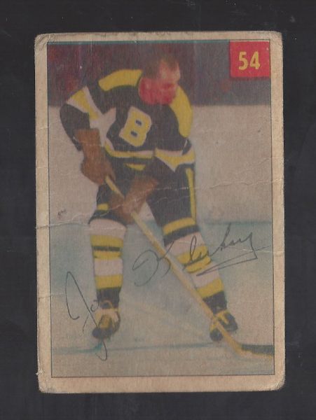 1954 - 55 Parkhurst Hockey Card 