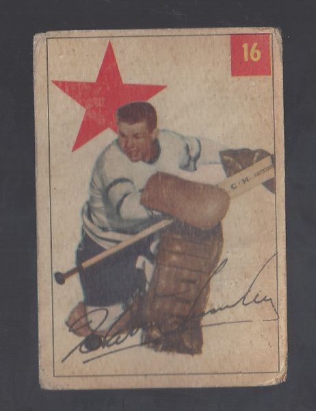 1954-55 Parkhurst Hockey Card