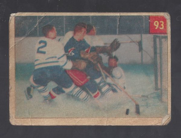 1954-55 Parkhurst Hockey Card