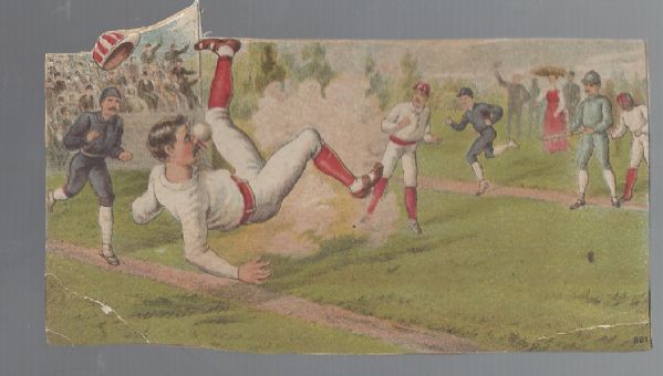 19th Century C. 1890's Baseball Trade Card