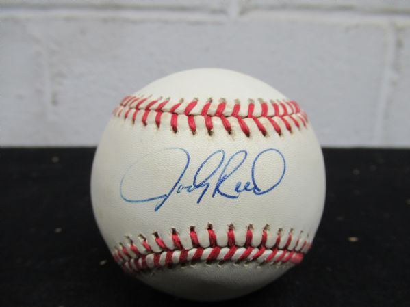 Jody Reed  (Boston Red Sox) Autographed OAL Baseball