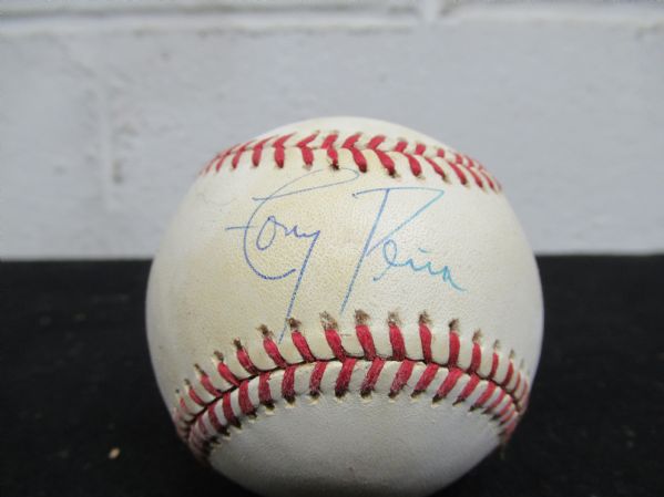 Tony Pena (OAL) Autographed Baseball
