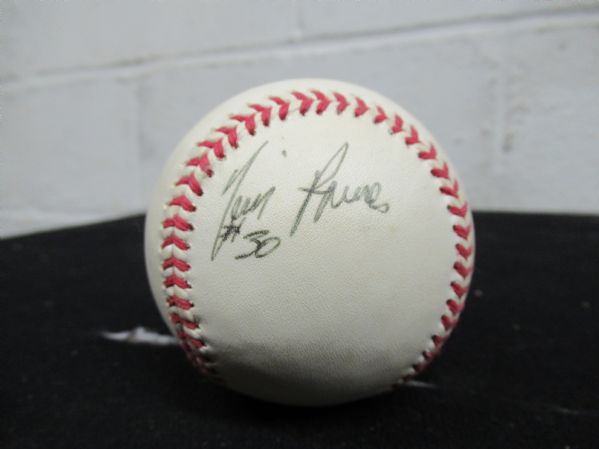 Tim Raines (HOF) Autographed Baseball 