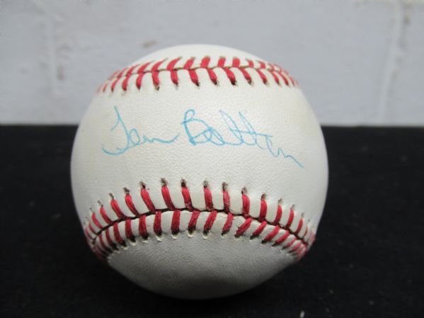 Tom Bolton (OAL) Autographed Baseball
