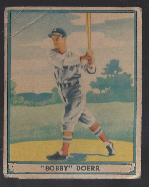 1941 Bobby Doerr (HOF)  Playball Baseball Card