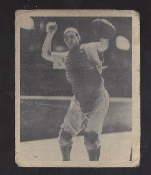 1939 Frank Hayes (Philadelphia Athletics)  Playball Baseball Card