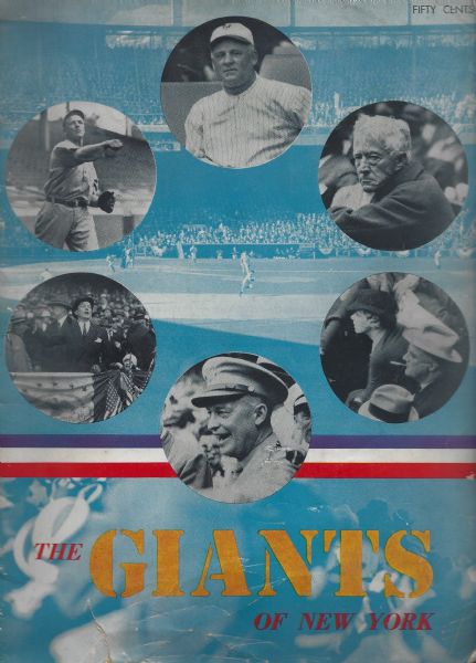 1947 NY Baseball Giants Official Yearbook