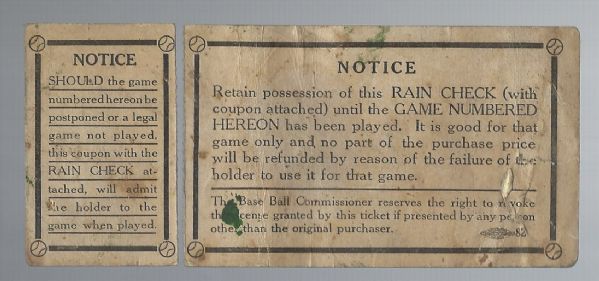 1935 World Series (Detroit Tigers vs. Chicago Cubs) Ticket at Navin Field 