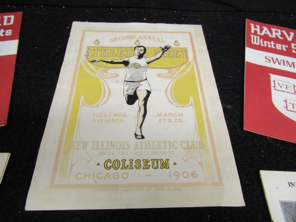 1906 - 1965 Collegiate Athletics Memorabilia Lot