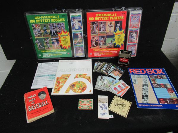 1950's - 1990's Big Lot of Baseball Memorabilia # 1