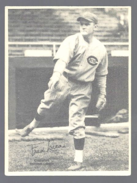 1929 Fred Red Lucas (Cincinnati Reds) Kashin Baseball Card