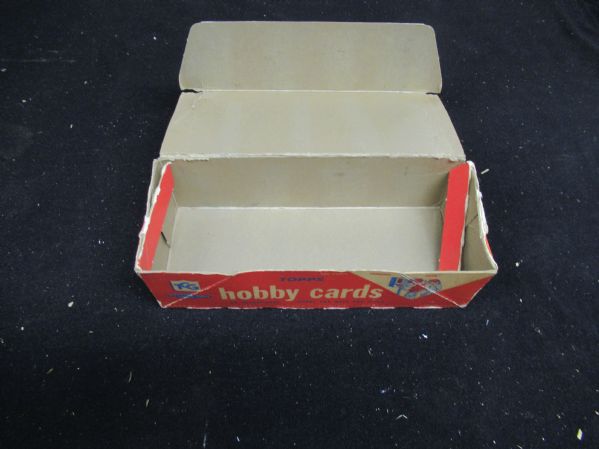 Early 1960's Topps Empty 500 Count Sports Vending Box