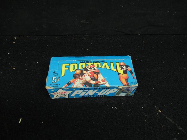 1968 Topps Football - Better Grade - Empty Wax Display Box