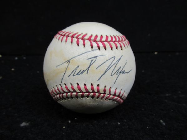 Trot Nixon (Boston Red Sox) Autographed OAL Baseball