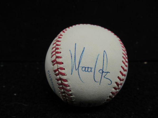 Matt Young (Seattle Mariners) Autographed OAL Baseball