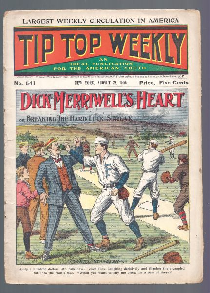 1906 Tip Top Baseball Themed Pulp Fiction # 2