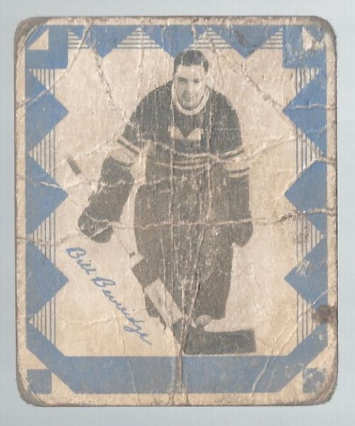 1937 - 38 V304E - Bill Beveridge - O-Pee-Chee Hockey Card