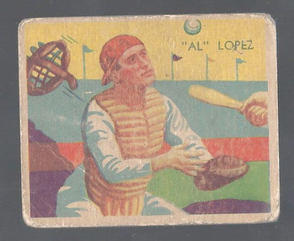 1935 Al Lopez (HOF) Diamond Stars Baseball Card