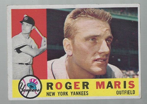 1960 Roger Maris (NY Yankees) Topps Baseball Card