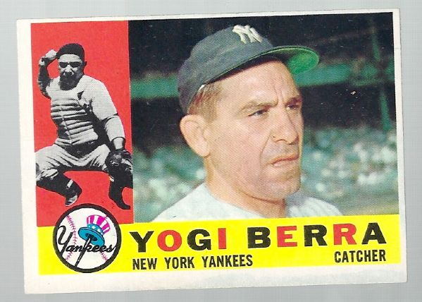 1960 Yogi Berra (HOF) Topps Baseball Card