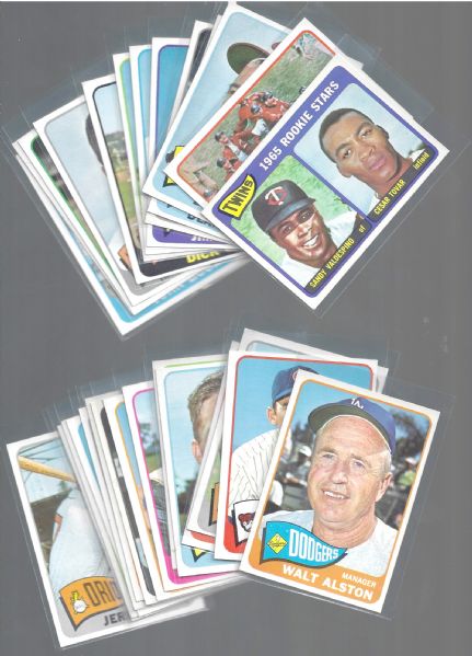 1965 Topps Baseball Cards High Grade Lot of (60)