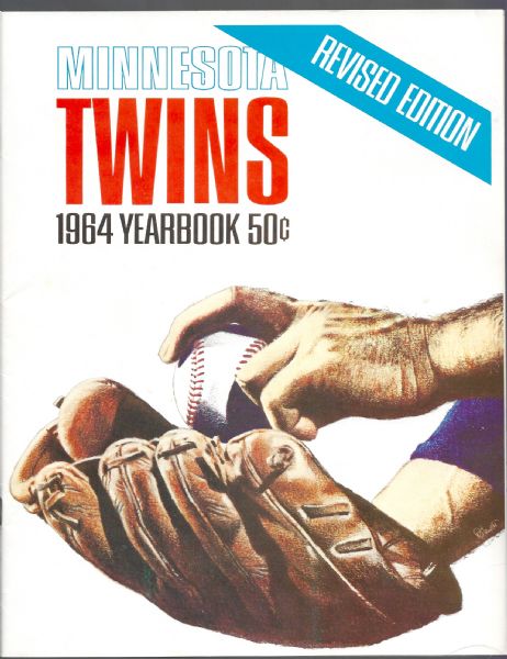 1964 Minnesota Twins High Grade Official Yearbook