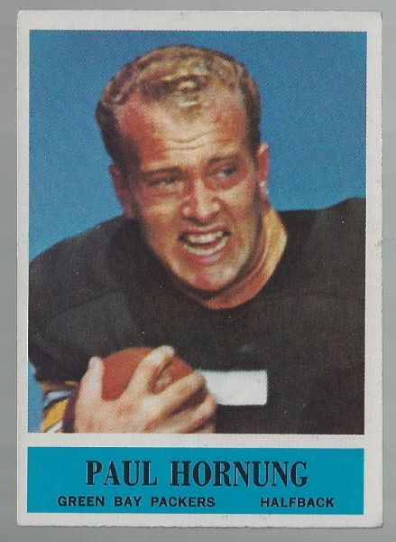 1964 Paul Hornung (Pro Football - HOF) Philadelphia Gum Card