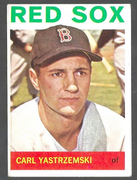 1964 Carl Yastrzemski (HOF) Topps Baseball Card