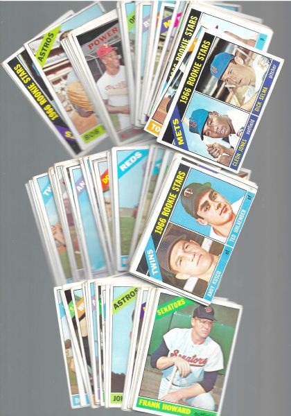 1966 Topps Baseball Cards Big Lot of (85) - # 4