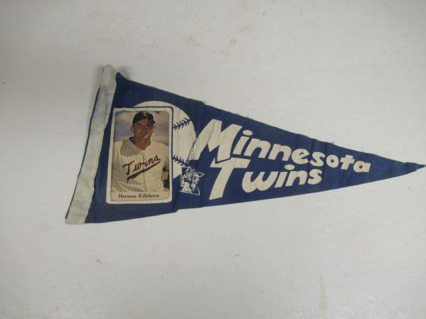 1960's Harmon Killebrew (Minnesota Twins) Picture Pennant