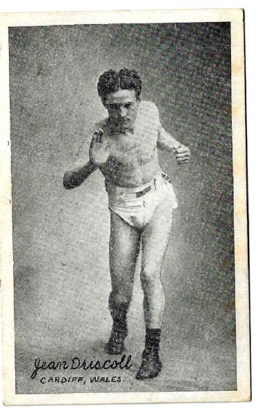 1920's Jean Driscoll  Original Boxing Postcard               