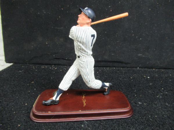 Mickey Mantle Danbury Mint Collection Statue