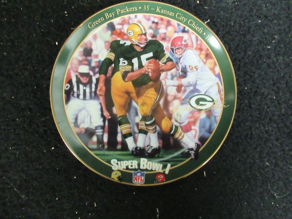 Bart Starr (HOF - Green Bay Packers) Bradford Exchange - Super Bowl 1 - Collectors Plate