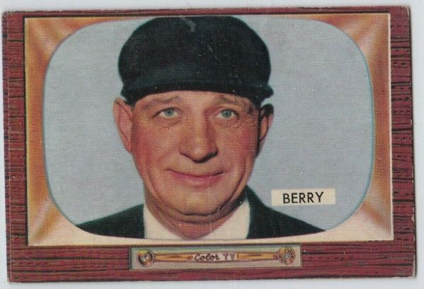 1955 Bowman Baseball - Berry - Umpire 